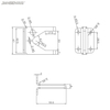 fence gravity latch lock manufacturer-JL1802